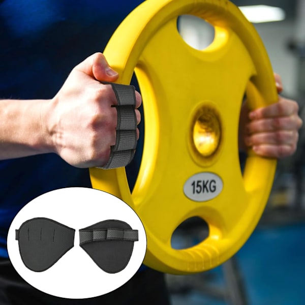 1 Par Greppdynor för Fitness och Styrketräning, Greppdynor för Fitness, Ett Bekvämt Alternativ till Vanliga Viktlyftningshandskar för Maximalt Grepp
