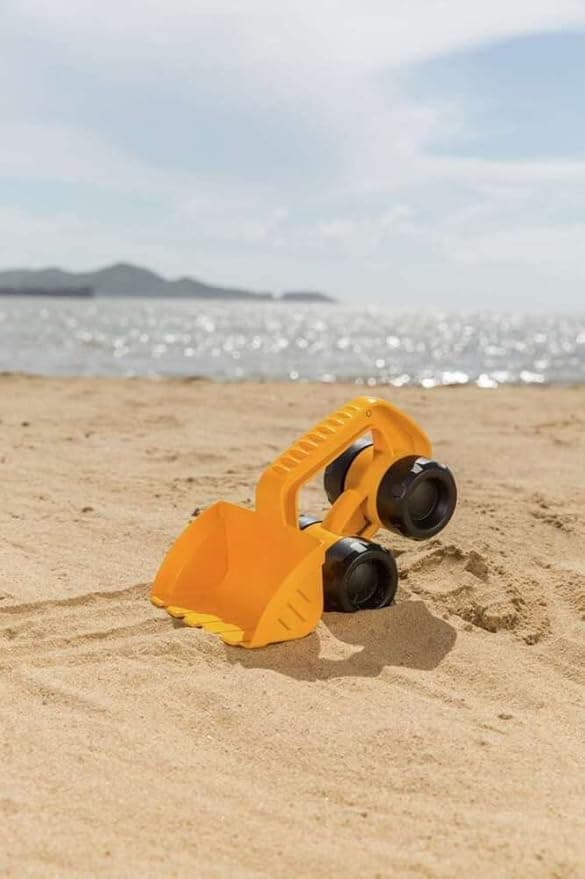 Strand- og sandlegetøj Monster Digger-legetøj, gul 23*13,5 cm