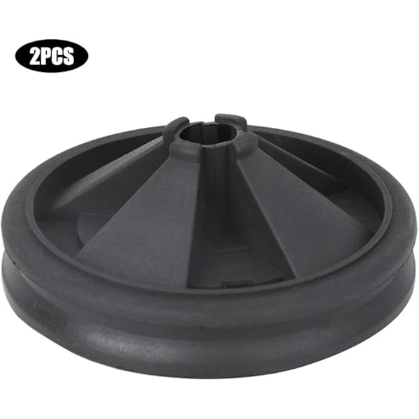 2 Stycken Diskbänksplugg Avfallskvarn Silikon Stänkskydd för 87mm Ytterdiameter