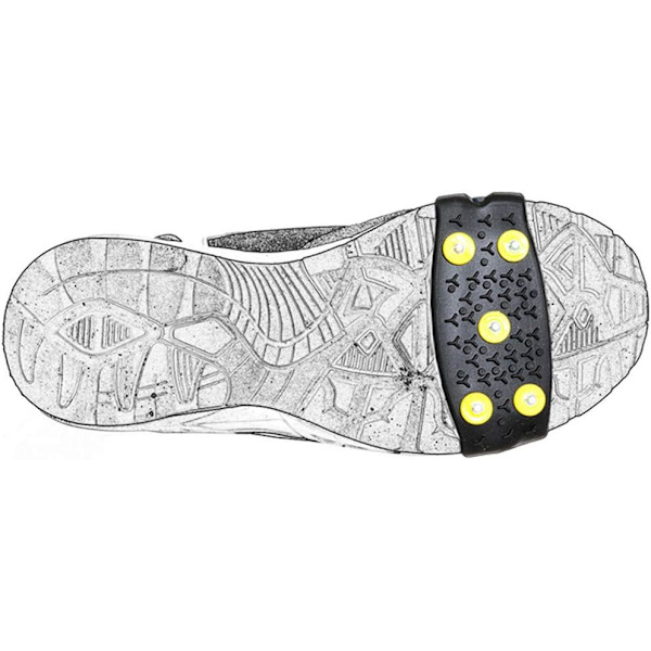 Issnow Traction Cleats Crampon til at gå på sne og is, skridsikker gummi Anti Slip Crampons Slip-on Stretch