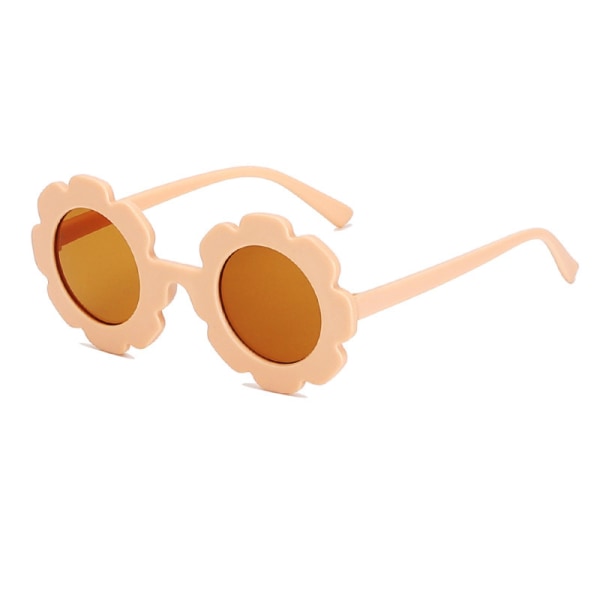 2 st Baby solglasögon med rem Blomform Ram UV400 Protect