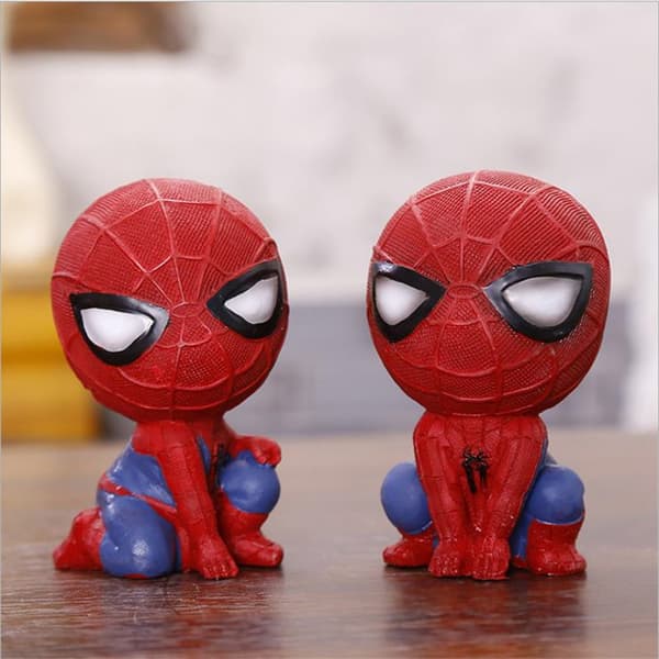 2-pakke Creative Incroyable Guerrier Spider-Man Marvel Hero Figur