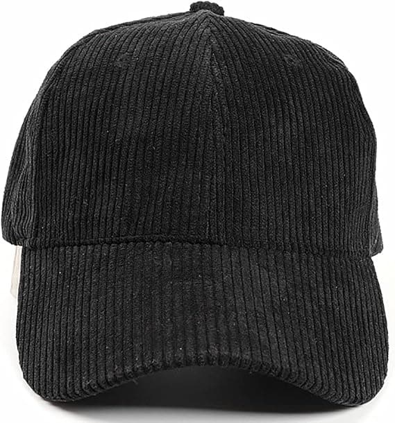 Dame Baseball Hat, Efterår Vinter Fløjl Baseball Hatte til Kvinder Mode Casual Buet Skygge Kasketter