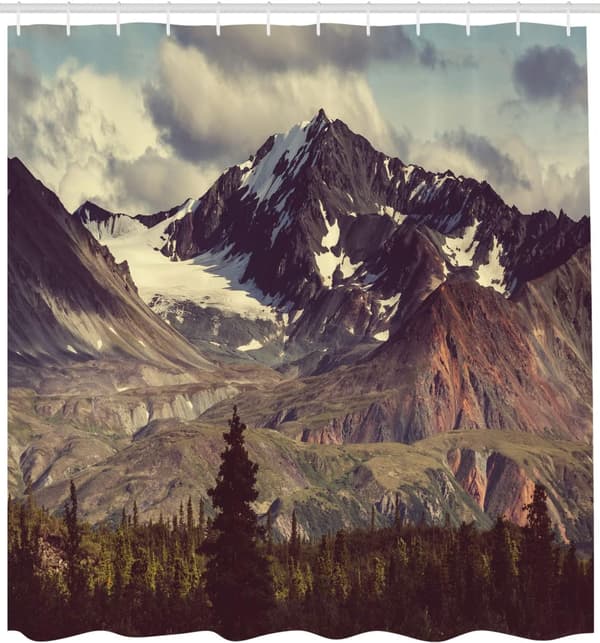 Alaskan Mountain Range Bruseforhæng, Arktisk Udsigt Vandring i