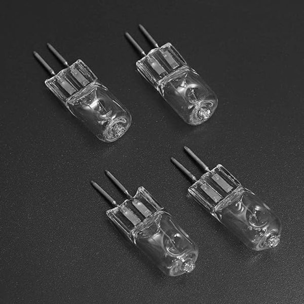 4 stk 220V 35W G5, 3-pin dobbel halogen, varm hvit