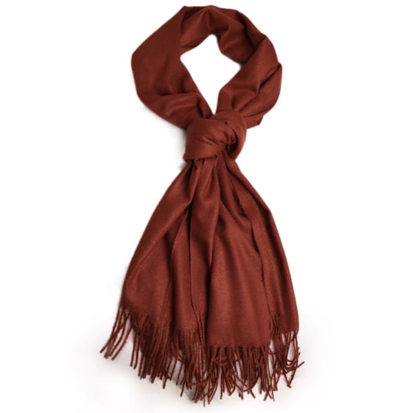 Trendy modetørklæde med langt sjal til kvinder, super blød kashmirtekstu
