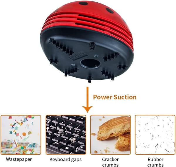 Home Mini Desktop Keyboard Bean Ding Expression Aspirateur Cute P