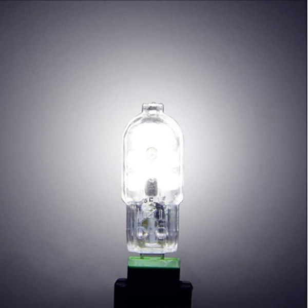 G4 LED 3w lyspære, 200lm, Ac/dc12v, tilsvarende 25w halogenpære, hvit