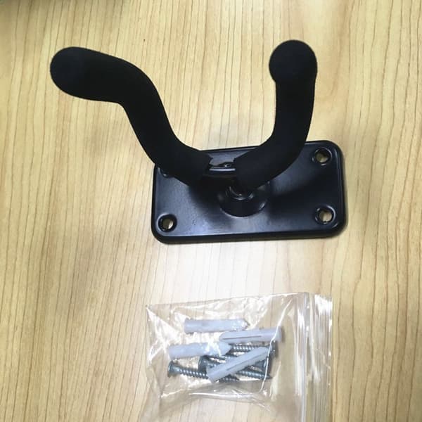Badrumskrok Gitarrhängare Väggfäste Gitarrkrokshållare, Väggfästen för Stränginstrument Hållare Krokar