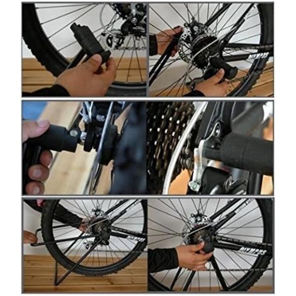 Ateliercykelstativ, Cykelreparation Stativ Stöd Reparationsställ Parkering Stående Visningsställ Cykling Vandring