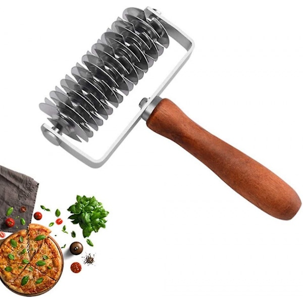 Gittervalsning Maskine Rustfrit Stål Mini Pastamaskine, Pizza Kage Brea