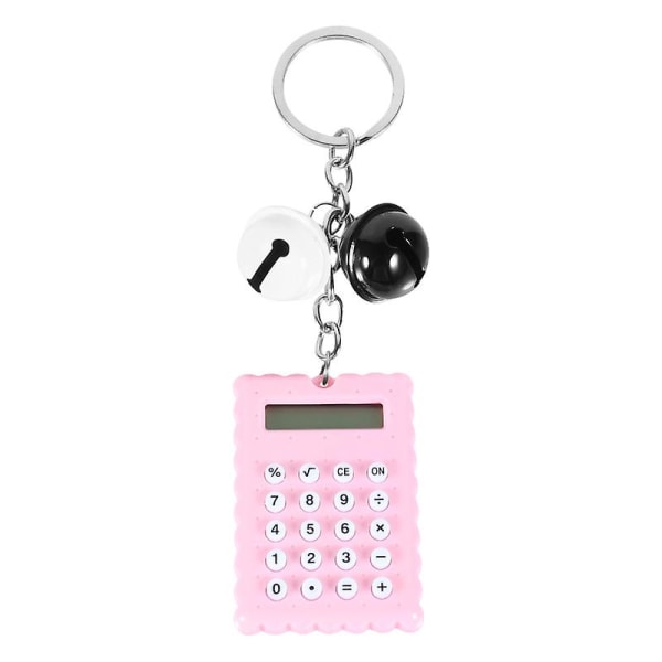 Mini bærbar kalkulator 8-sifret display lommekalkulator med K