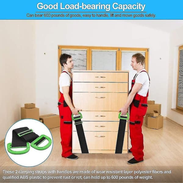2 Pack Heavy Duty Bärremmar Möbler Bärremmar Last
