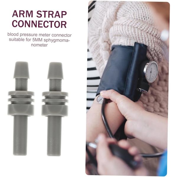 4 stk. Blodtryksmåler Tilbehør Blodtryksmåler Tilbehør Blodtryksmåler Adapter Sphygmomanometer Dele Manschet Dele Abdominal