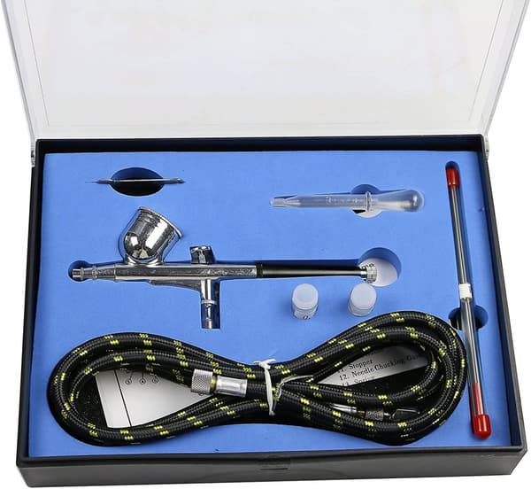 130k 0,2,0,3&0,5mm Precision Dual-action Gravity Feed Airbrush