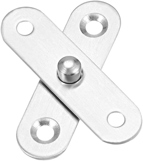 6PCS roterende dørpivot akse roterende rustfritt stål dørhengsel sentral