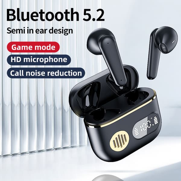 YYK -TWS trådlösa Bluetooth-hörlurar ENC brusreducering av samtal