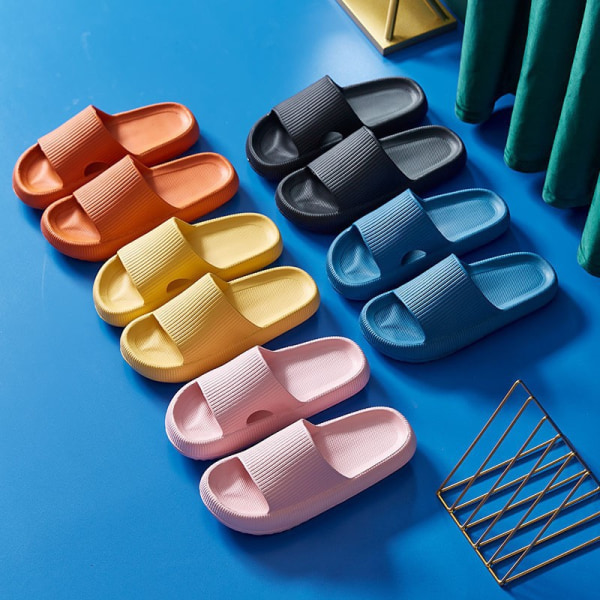 Halkskyddande sandaler Ultra Soft Slippers Hemma utomhusskor, 1 par-pi