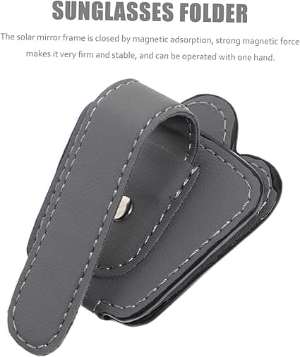 2-pack grå bilglasögonbåge solskydd för bilglasögon, glasögonbåge, bil Wi