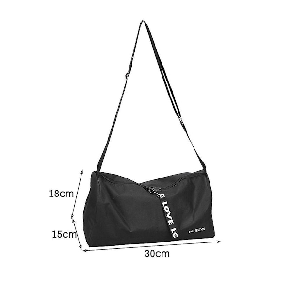 Multifunktionell Sportväska Stor Kapacitet Bärbar Fitness Träningsväska Lätt Handbagageväska För Simning Vandring Camping