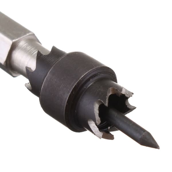2 stk. HSS roterende bor sæt 8mm 9.5mm sekskant skaft bor bit power