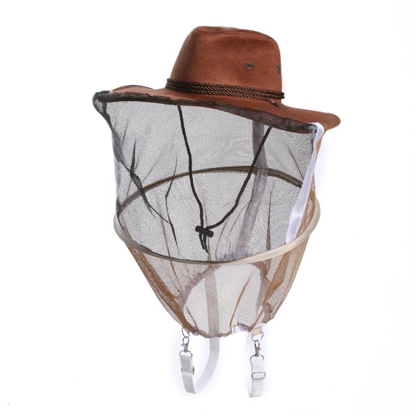 Anti-Bee Hat Beekeeping Protective Hat Cowboy Bee Hat 1 Piece