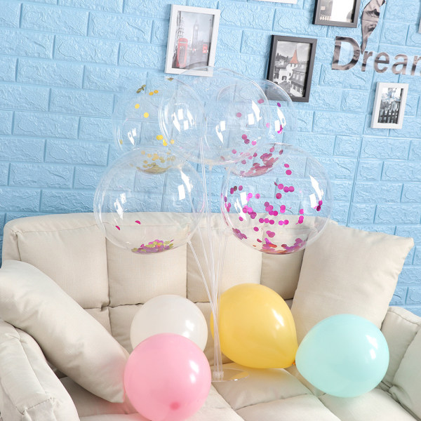 50 stk 24'' gennemsigtige glober klare bobo balloner bryllup fødselsdag