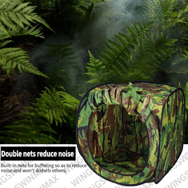 Vikbar Airsoft Mål Tält Fälla Slunga BB Fälla Nät Auto Pop-up