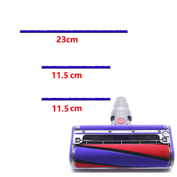 3 pehmeää pörröistä nauhaa Dyson v7v8v10v11 -pölynimurin osiin