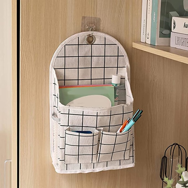 2 Pieces Wall Storage Bag, Hanging Storage Bag, Bedroom Wall Sto