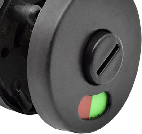 1-delt universal indikator dør lås indikator bolt, ledig dør hardware