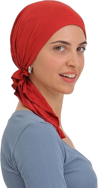 Påstået bomuldsbandana til hårtab