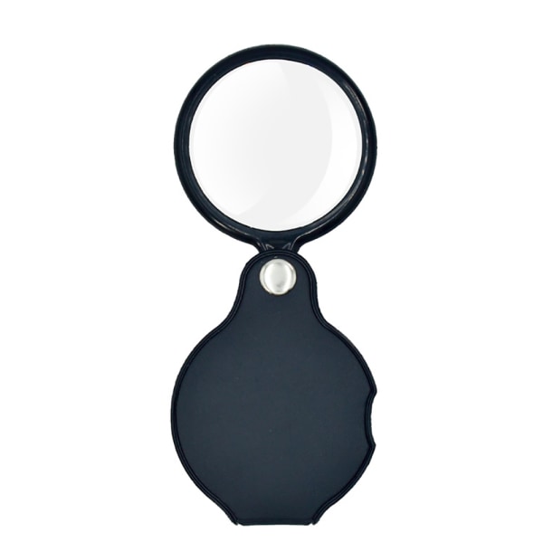 Fickförstoringsglas, 10X Mini hopfällbar läsförstoringsglas 50mm