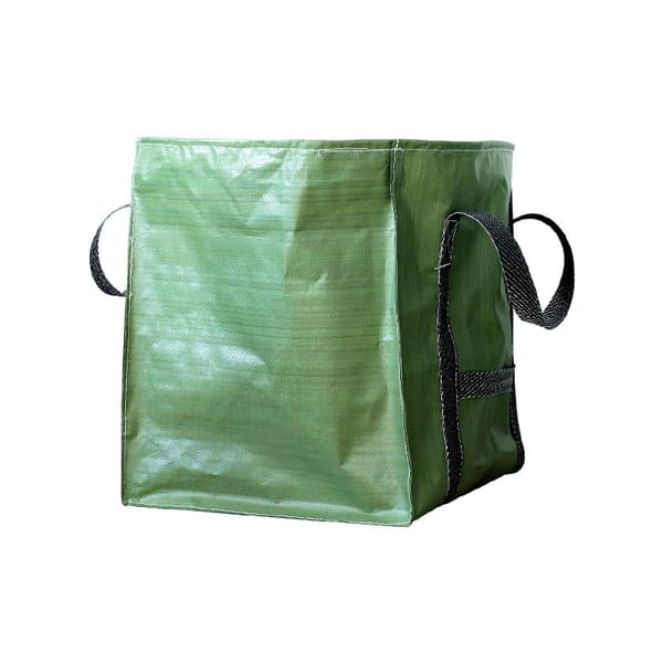 Trädgårdssopcontainer 323 L, Grön, 68*68*70 cm, pp
