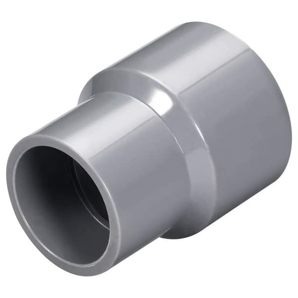 40mm X 32mm PVC-rørreduksjonskobling Hub DWV Grå 2 stk