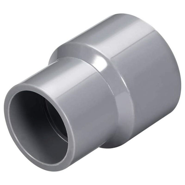 40mm X 32mm PVC Rørreduktionsfitting Kobling Hub DWV Grå 2stk
