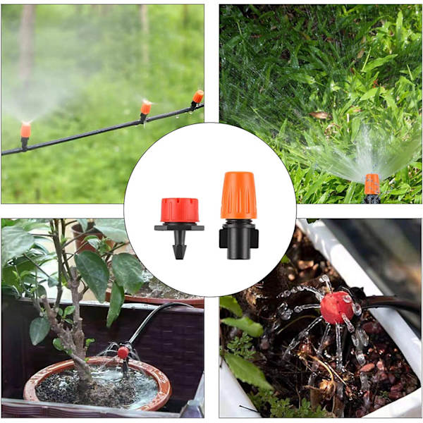 DIY Bevattningssystem för Trädgård 50M Dropp Bevattningssystem för Trädgård, Gräsmatta, Landskap, Grönsaksträdgård
