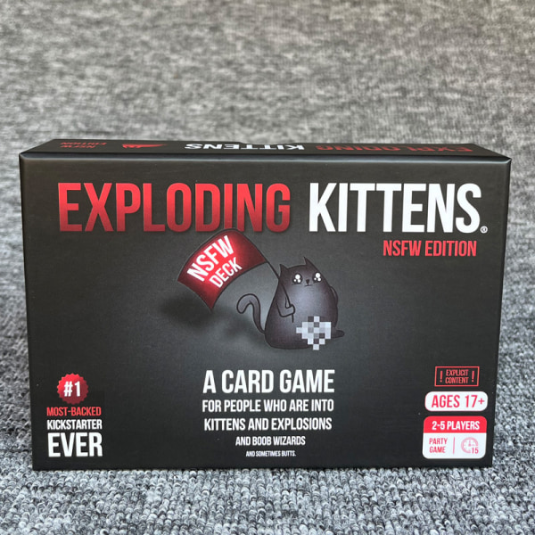 Exploderande kattungar, familjefestspelkort