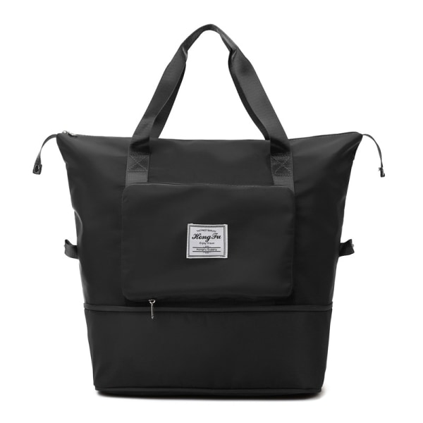 Sammenfoldelig fitnesstaske Vandtæt Tote Duffle Bag Håndtaske Stor Kapacitet Rejse spo