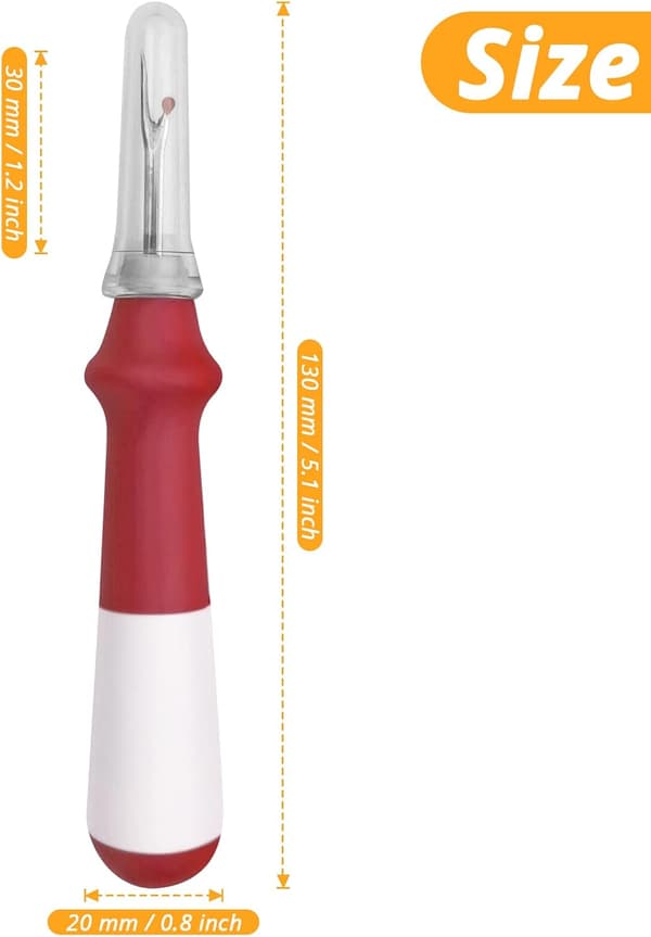 2 stk. Søm Optrækkersæt, Trådfjerner Kit, Handy Stitch Ri