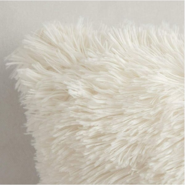 Set of 2 Luxury Fur Sofa Cushion Cover Sofa Decoration Home Bedro