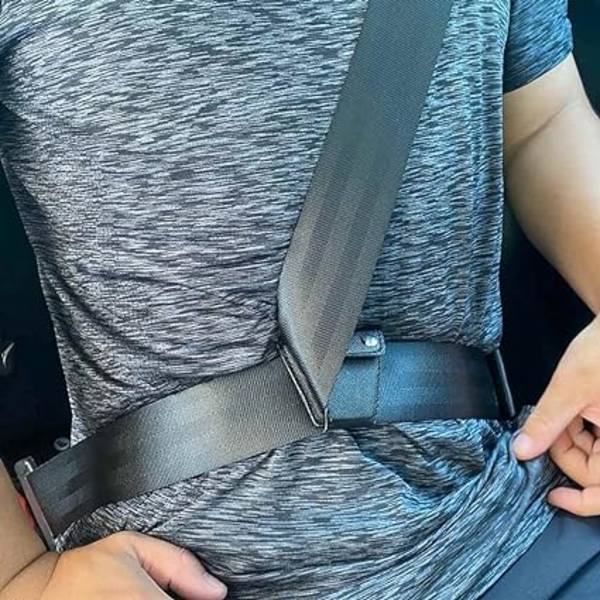 Sædebæltejusterer, Anti-Twist og Slip Bil Skulderrem Positioner Clips