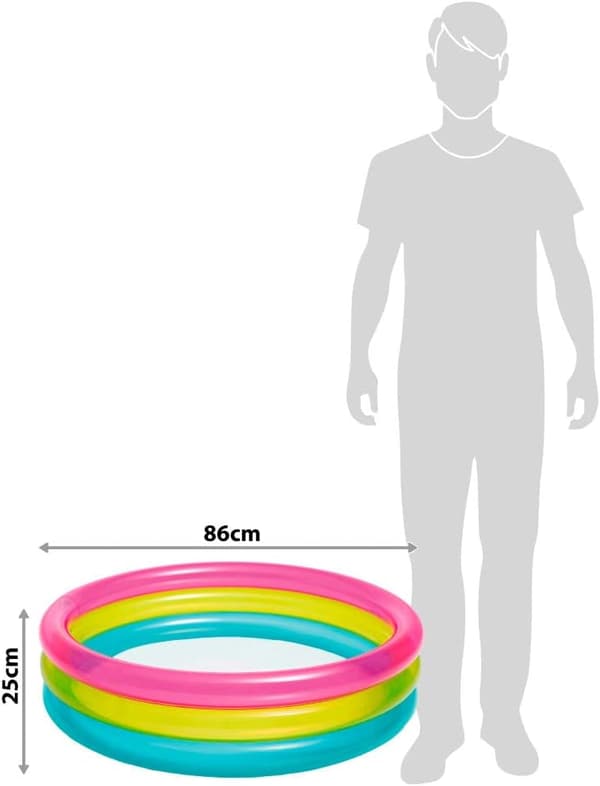 Solnedgang Glød Pool, Multifarvet, （86*25cm）