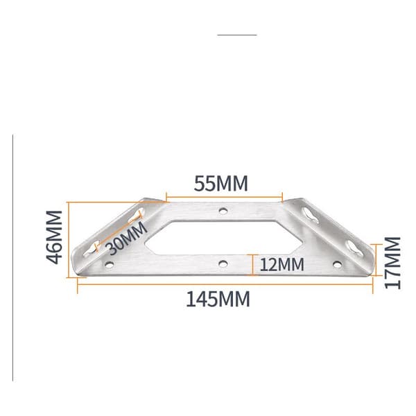 Väggkonsol Väggkonsol Heavy Duty Metallhylla Konsol