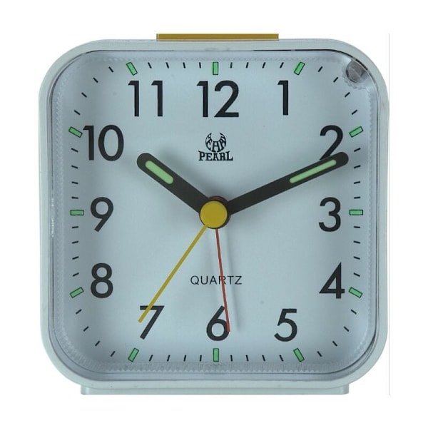 Klokke Analog Alarm Klokke Stille Ikke-Tikkende, Gentle Wake Up, Beep