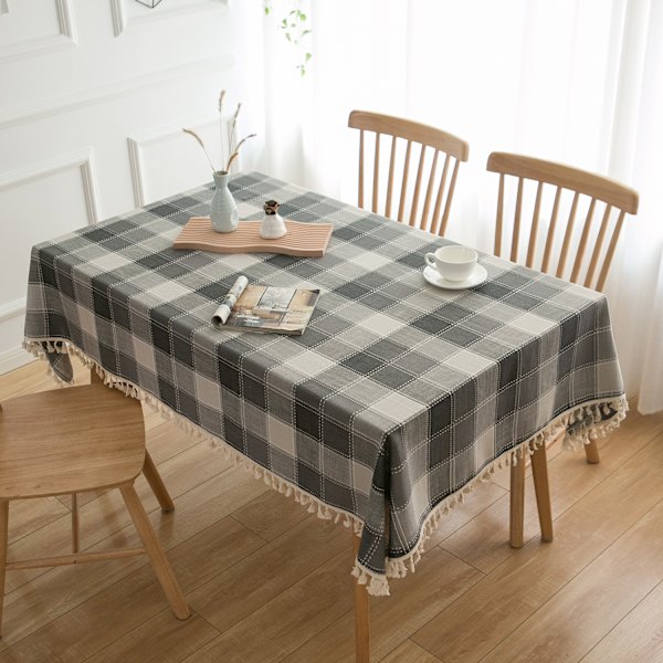 Rektangulær dug til spisestue køkkenindretning, 140 cm x 200 cm