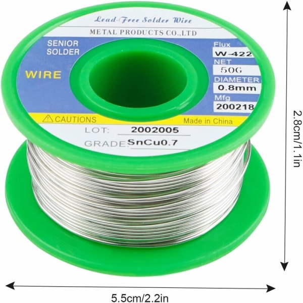 Lead Free Solder Wire, Soft Solder With Rosin Core For Electric S