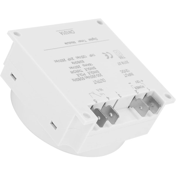 12V Digital Timer Socket Relé CN101A DC 12V Mini LCD Digital Mikrodatamaskin Kontroll Ukentlig Programmerbar Strømtimer Bryter Liten