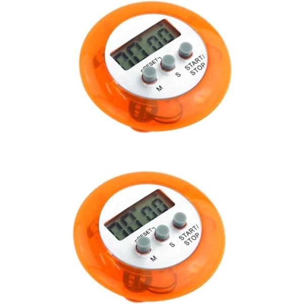 2 st Klockor för Ägg Timer Klocka Rea Klocka Timers för Co