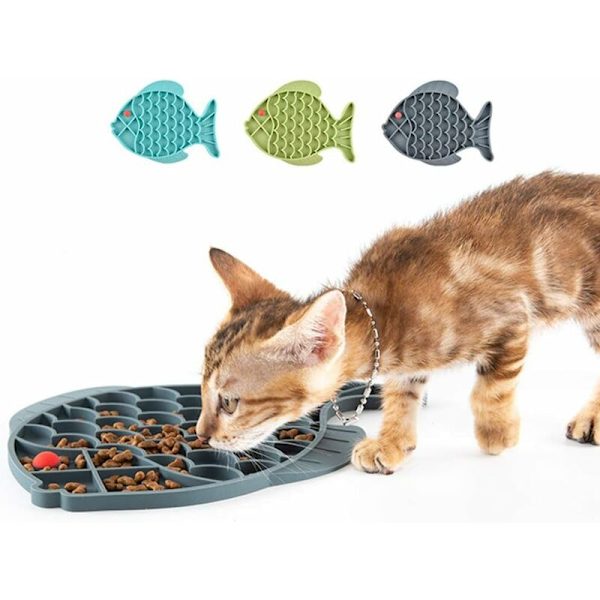 Basic Bowls Anti Glutton Hundeskål Katteskål Interaktiv Hundefoder